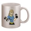 11oz Metallic Silver Mug Thumbnail