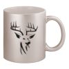 11oz Metallic Silver Mug Thumbnail