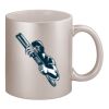 11oz Metallic Silver Mug Thumbnail