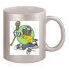 11oz Metallic Silver Mug Thumbnail