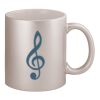 11oz Metallic Silver Mug Thumbnail