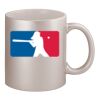 11oz Metallic Silver Mug Thumbnail