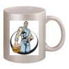 11oz Metallic Silver Mug Thumbnail