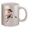 11oz Metallic Silver Mug Thumbnail