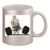 11oz Metallic Silver Mug Thumbnail