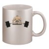 11oz Metallic Silver Mug Thumbnail