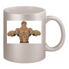 11oz Metallic Silver Mug Thumbnail