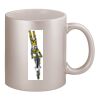 11oz Metallic Silver Mug Thumbnail