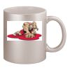 11oz Metallic Silver Mug Thumbnail