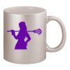 11oz Metallic Silver Mug Thumbnail