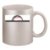 11oz Metallic Silver Mug Thumbnail