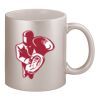 11oz Metallic Silver Mug Thumbnail