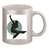 11oz Metallic Silver Mug Thumbnail