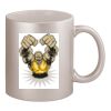 11oz Metallic Silver Mug Thumbnail