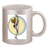 11oz Metallic Silver Mug Thumbnail