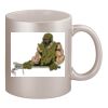 11oz Metallic Silver Mug Thumbnail