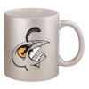 11oz Metallic Silver Mug Thumbnail