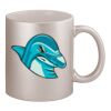 11oz Metallic Silver Mug Thumbnail