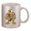 11oz Metallic Silver Mug Thumbnail