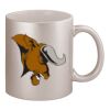 11oz Metallic Silver Mug Thumbnail