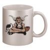 11oz Metallic Silver Mug Thumbnail