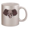 11oz Metallic Silver Mug Thumbnail