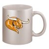 11oz Metallic Silver Mug Thumbnail