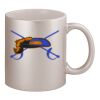 11oz Metallic Silver Mug Thumbnail