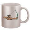 11oz Metallic Silver Mug Thumbnail