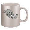 11oz Metallic Silver Mug Thumbnail