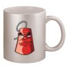 11oz Metallic Silver Mug Thumbnail