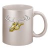 11oz Metallic Silver Mug Thumbnail