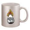 11oz Metallic Silver Mug Thumbnail