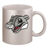 11oz Metallic Silver Mug Thumbnail