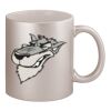 11oz Metallic Silver Mug Thumbnail