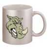 11oz Metallic Silver Mug Thumbnail
