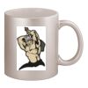 11oz Metallic Silver Mug Thumbnail