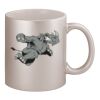 11oz Metallic Silver Mug Thumbnail