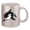 11oz Metallic Silver Mug Thumbnail