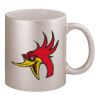 11oz Metallic Silver Mug Thumbnail