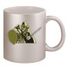 11oz Metallic Silver Mug Thumbnail