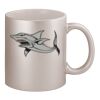 11oz Metallic Silver Mug Thumbnail