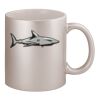 11oz Metallic Silver Mug Thumbnail