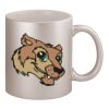 11oz Metallic Silver Mug Thumbnail