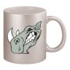 11oz Metallic Silver Mug Thumbnail