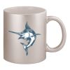 11oz Metallic Silver Mug Thumbnail