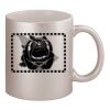 11oz Metallic Silver Mug Thumbnail