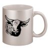 11oz Metallic Silver Mug Thumbnail