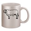 11oz Metallic Silver Mug Thumbnail