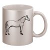 11oz Metallic Silver Mug Thumbnail